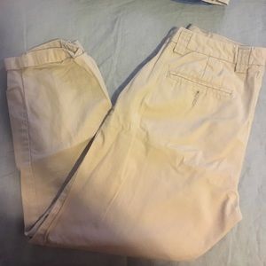 Gap khaki crop pants