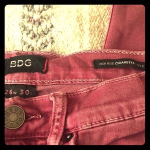 BDG High Rise Cigarette Ankle Skinny Jeans