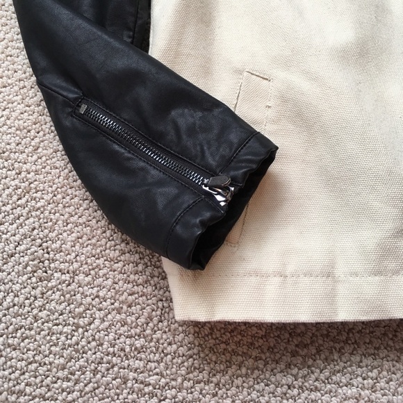 Zara faux leather bomber jacket - Picture 4 of 7