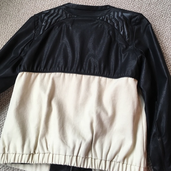 Zara faux leather bomber jacket - Picture 6 of 7