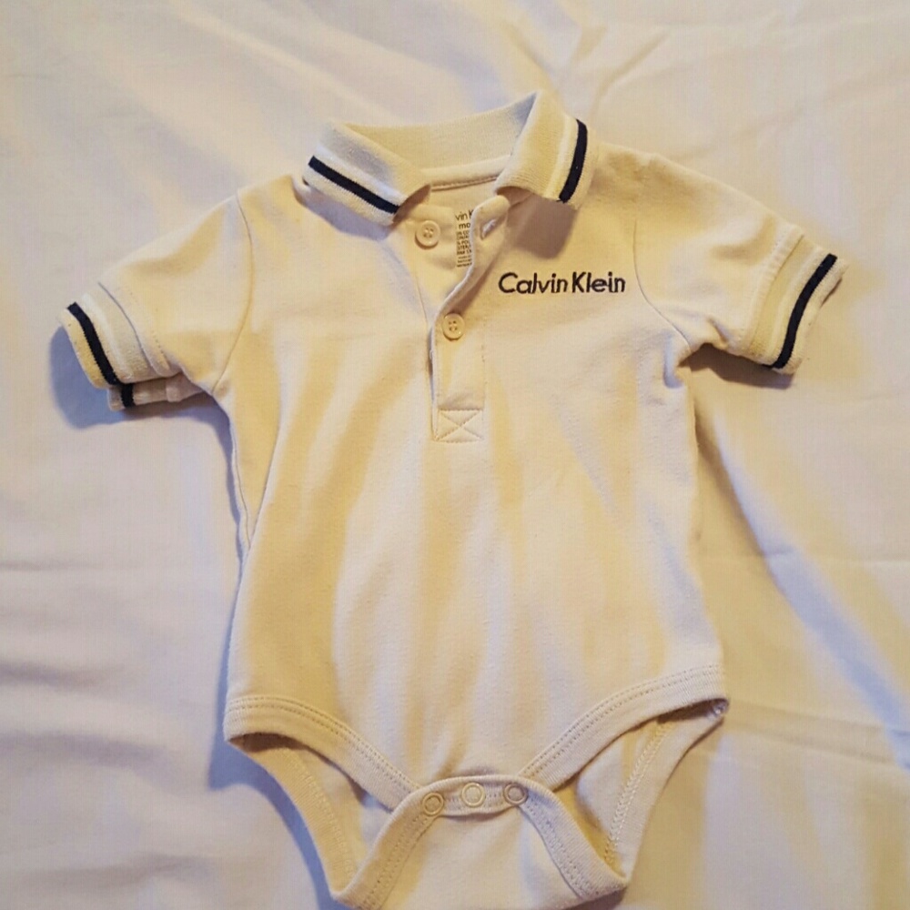 CALVIN KLEIN BABY ONESIE