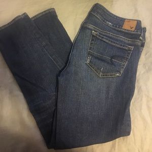 Cropped jeans