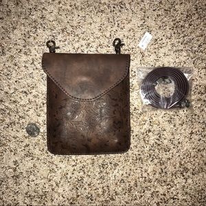 Leather Mini Satchel Crossbody