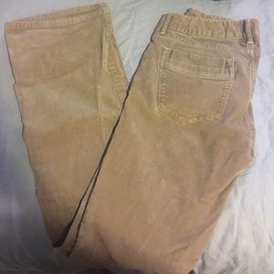 Tan boot cut cords