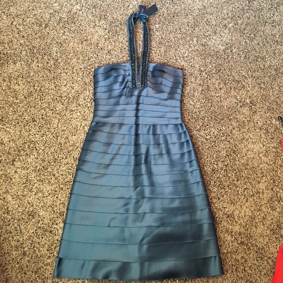 Beautiful BCBG MaxAzria Blue dress - Picture 1 of 4