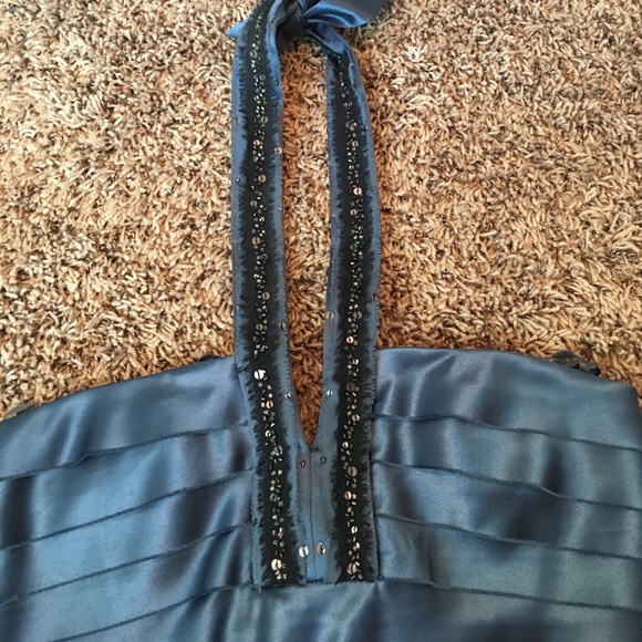 Beautiful BCBG MaxAzria Blue dress - Picture 2 of 4