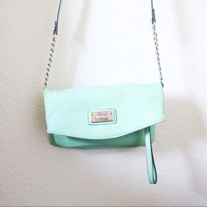 Mint Folding Cross Body Bag