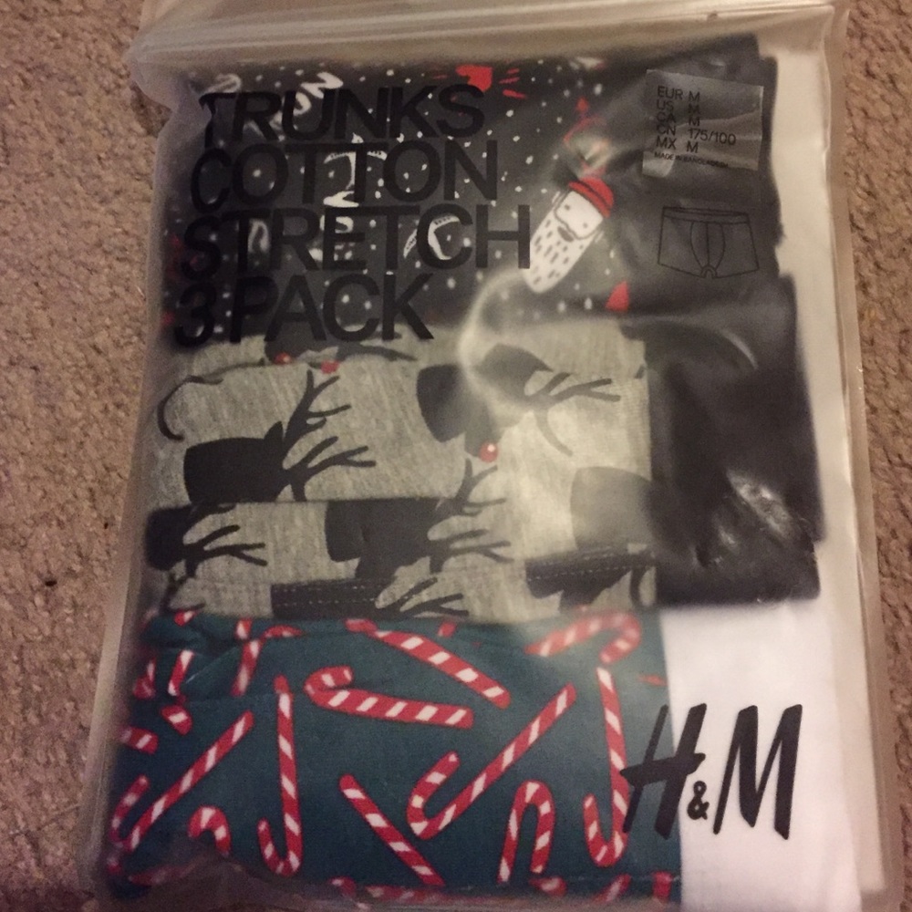 Brand new Christmas underwear