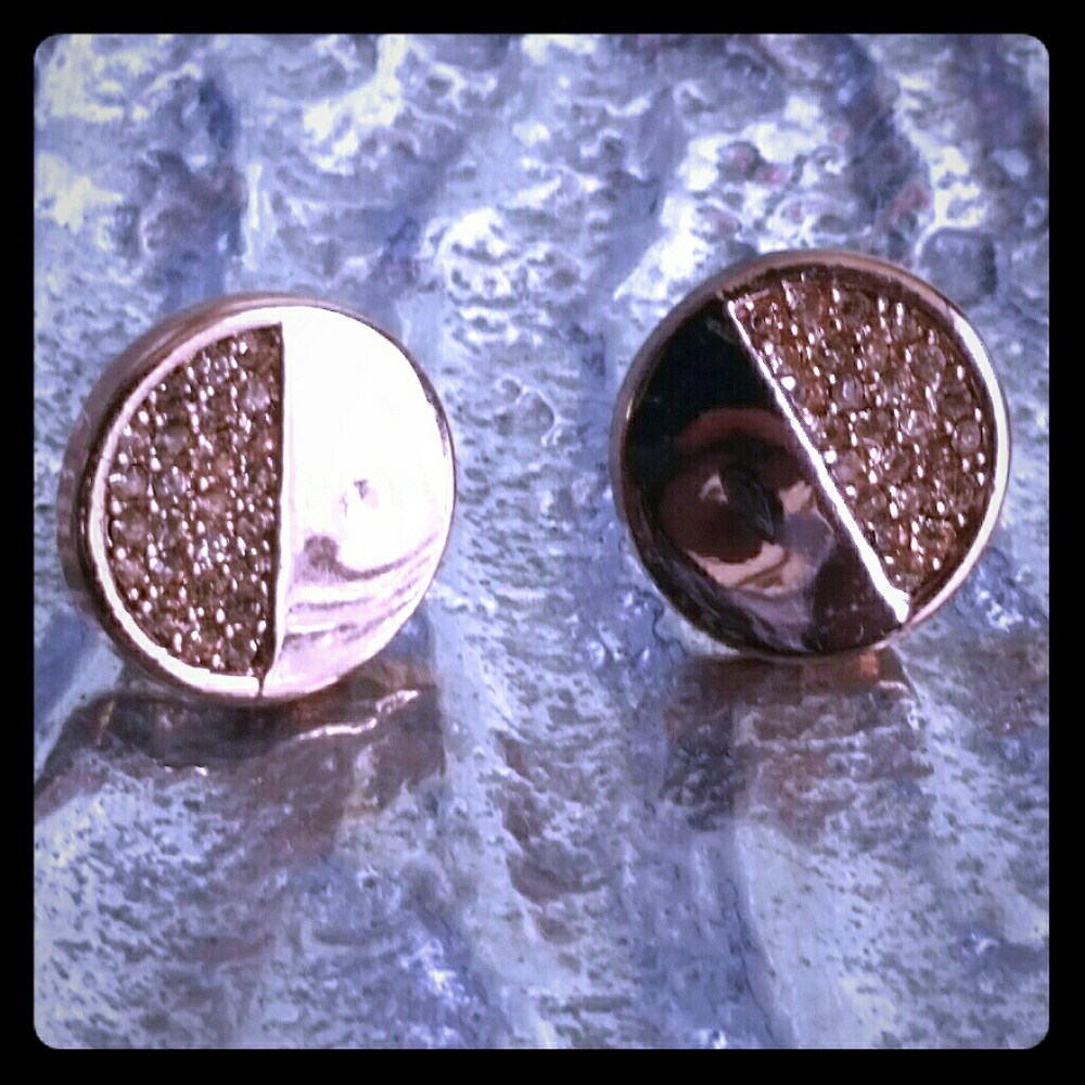 Kate Spade Rose Gold earrings