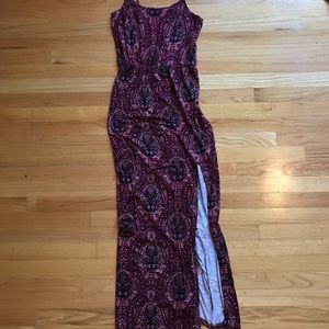 Patterned Maxi Dress