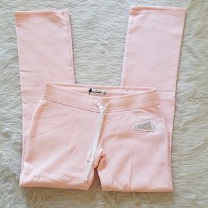 Abercombie & Fitch Pink Drawstring Sweatpants
