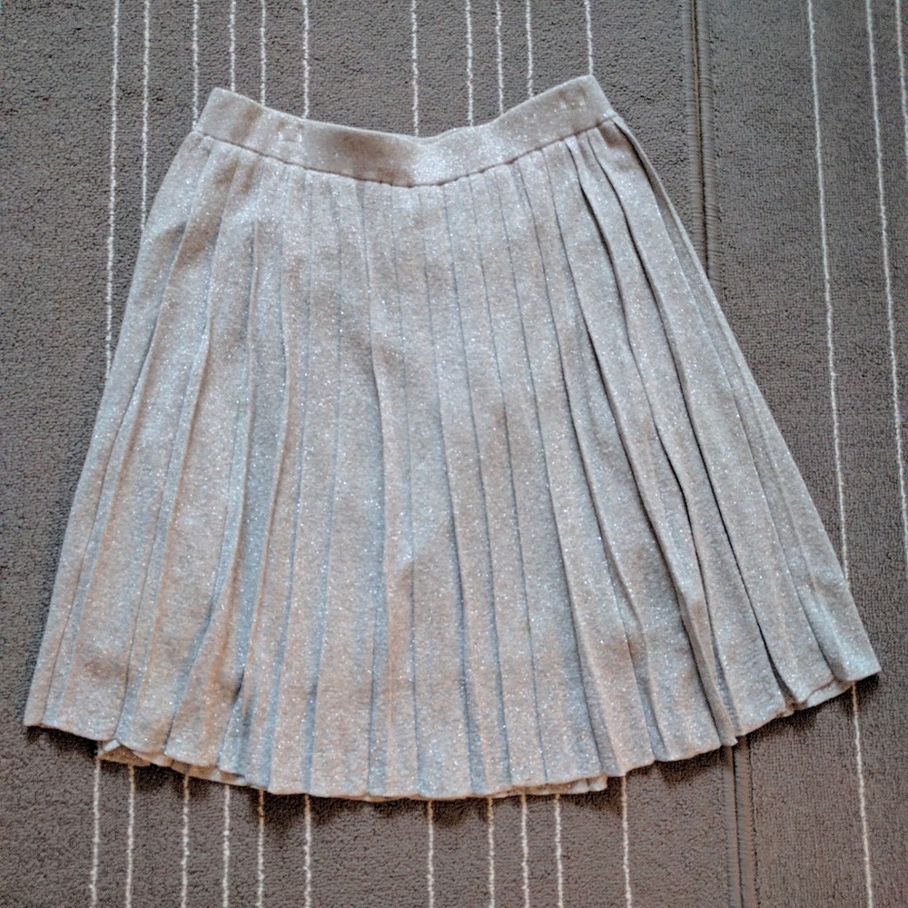 Club Monaco silver skirt, M