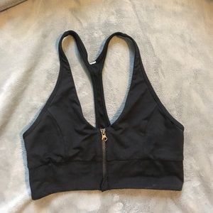 LULULEMON ZIP FRONT BRA