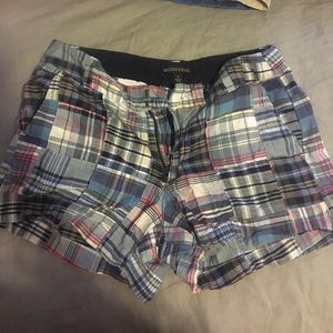 Plaid shorts
