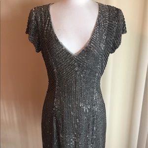 Vintage handbeaded dress