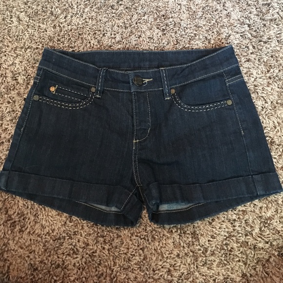 BCBG MaxAzria denim shorts - Picture 1 of 4