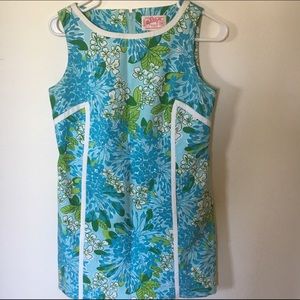 Lily Pulitzer Exbloomsion Blue Floral Dress