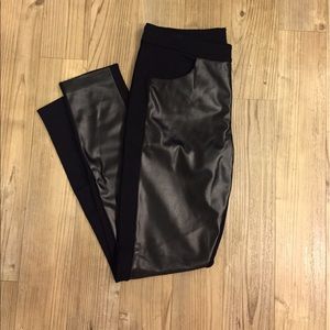 J.Crew faux leather pants
