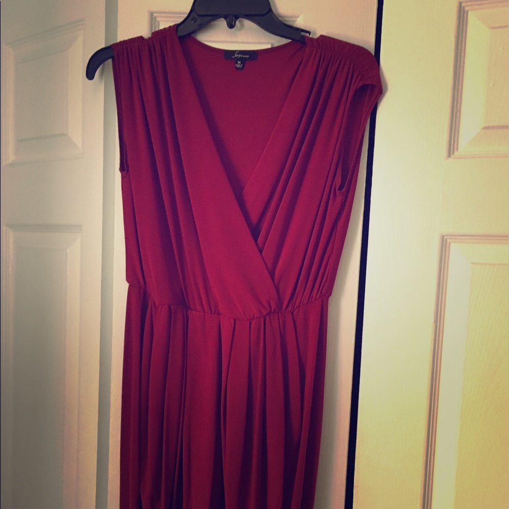 Nordstrom red cocktail dress!