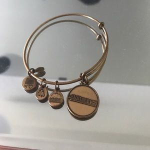 Alex and Ani 49ers Bracelet / Bangle