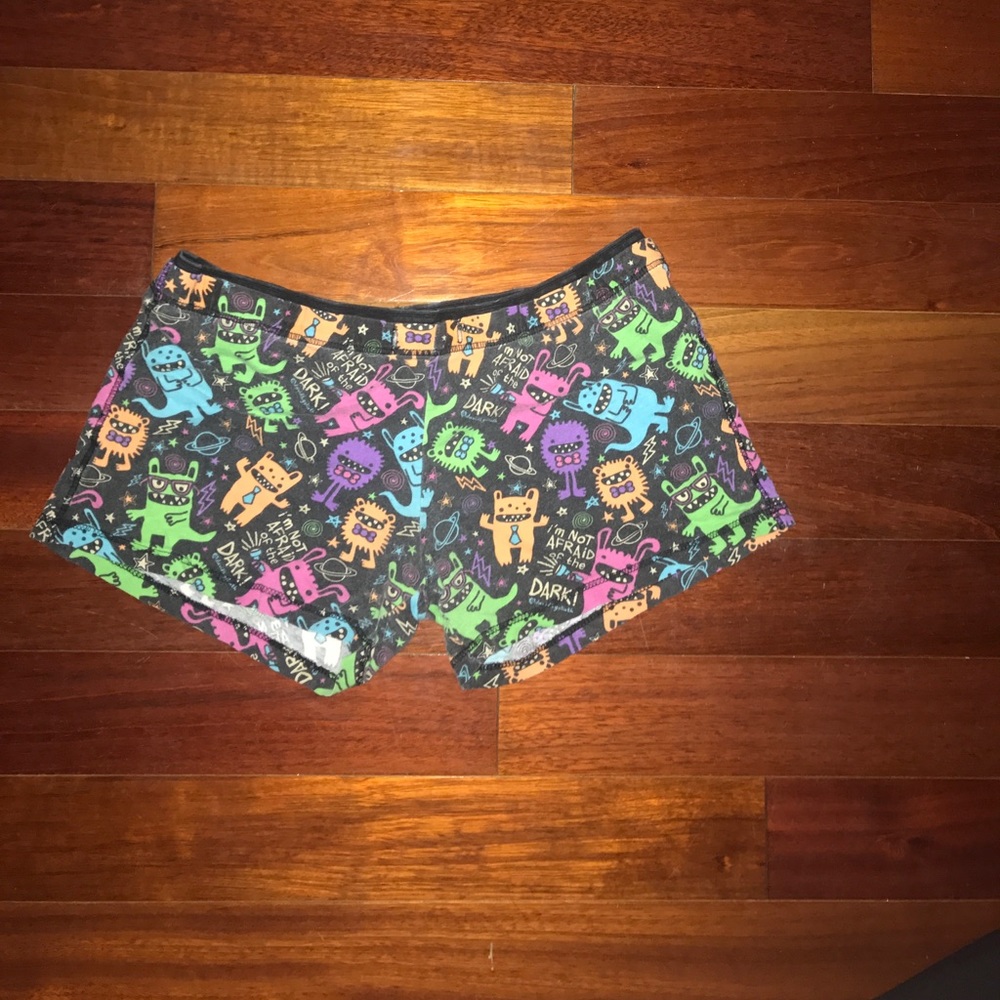 cute monster pj bottoms