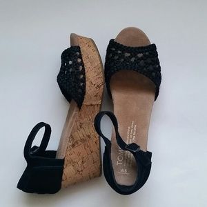 Toms Wedge Sandals