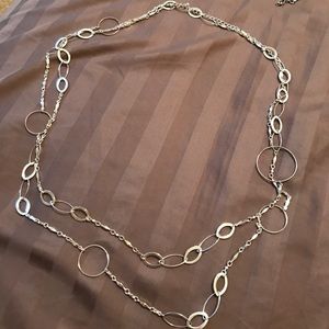 Long layering necklace