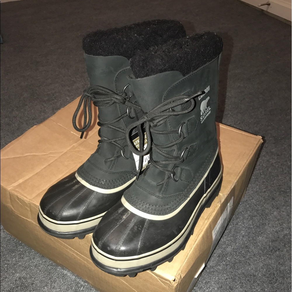 ‼️Caribou Waterproof Leather And Rubber Boots‼️