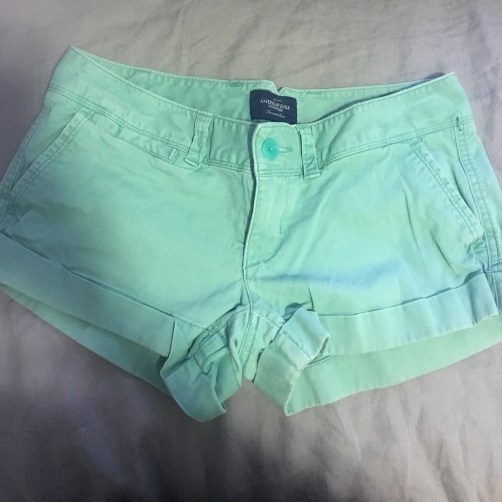 Teal chinos