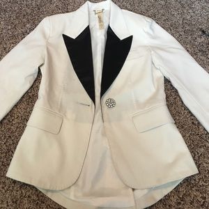 Fancy tuxedo blazer