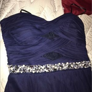 Strapless long dress