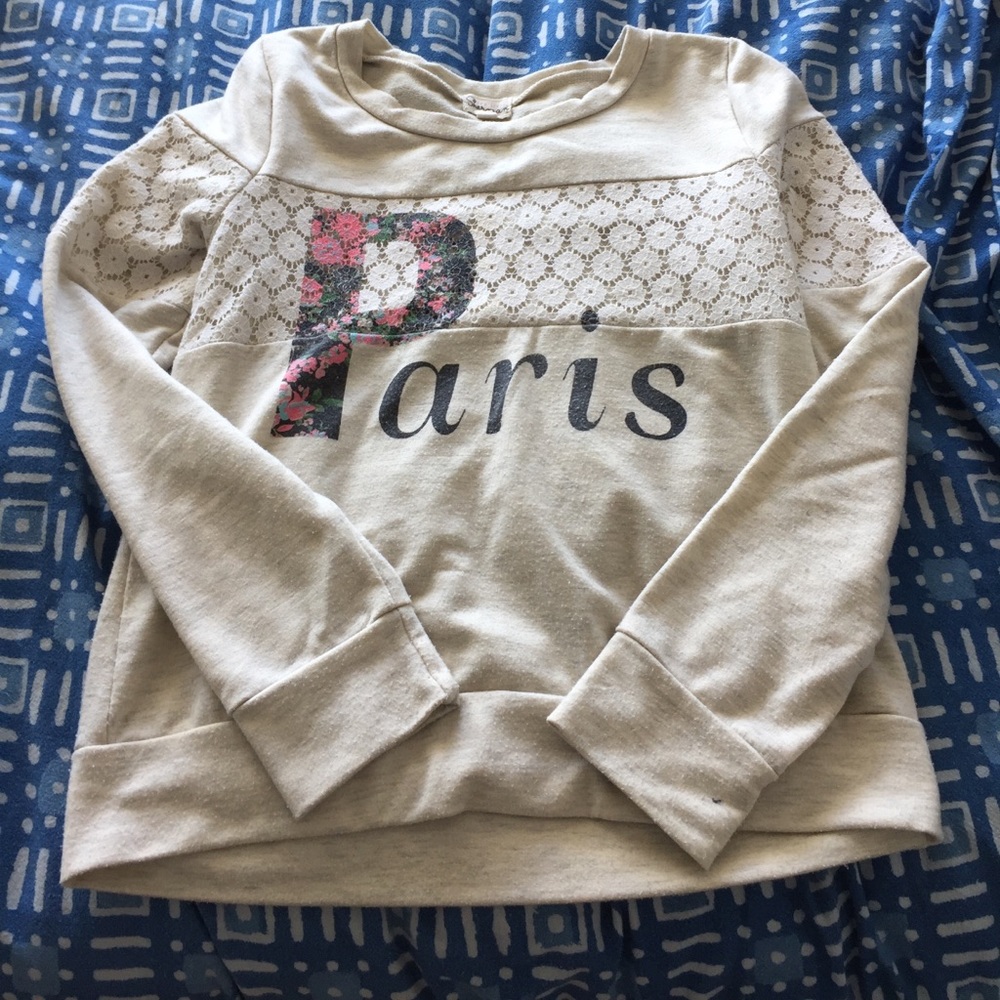 Little girls Paris sweatshirt 💕