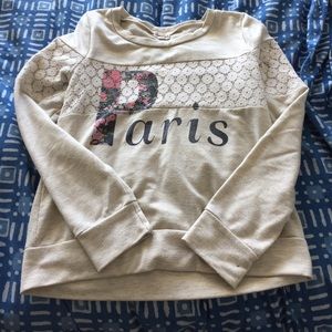 Little girls Paris sweatshirt 💕