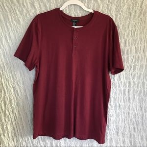 Forever 21 button t-shirt
