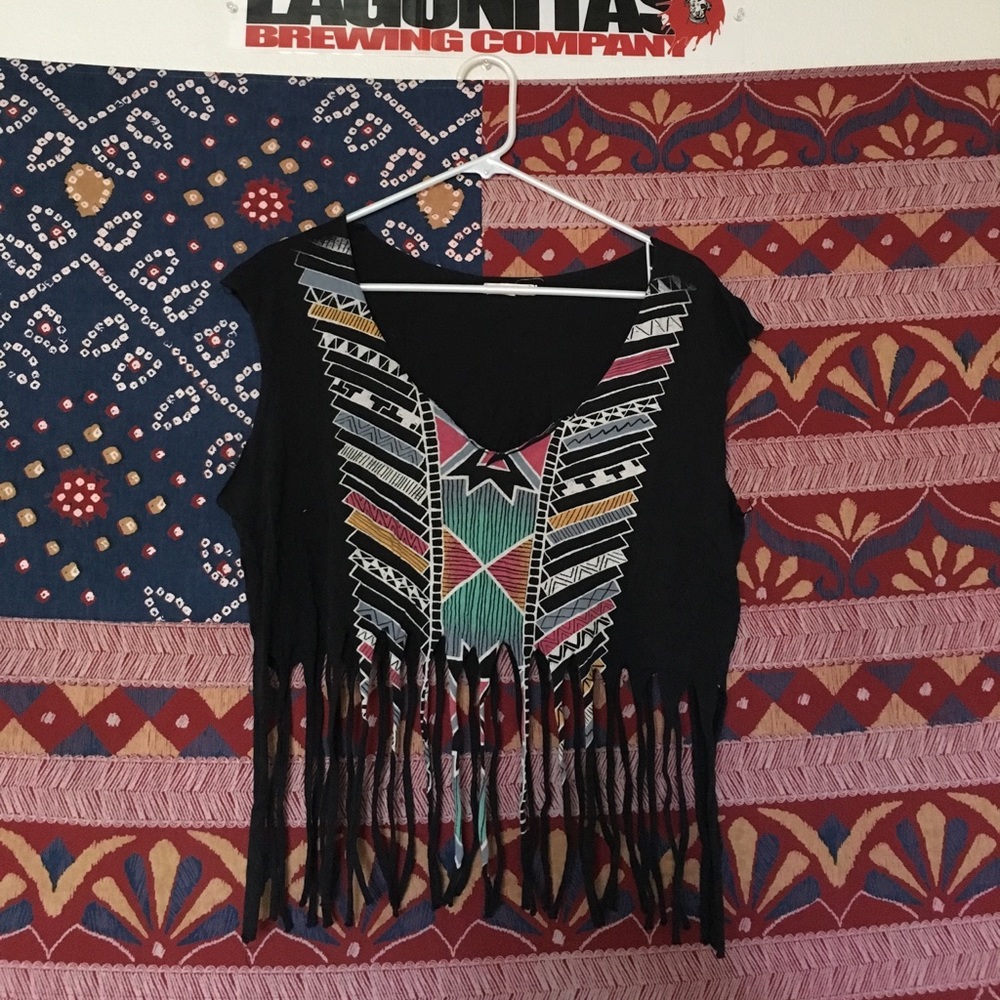 UO Tribal Festival Crop Top