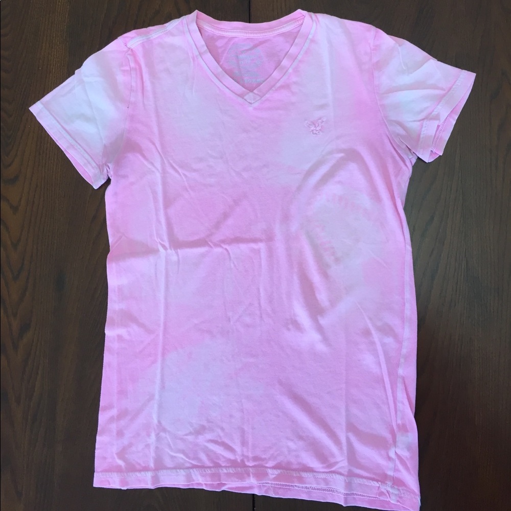 American Eagle XS Pink Short Sleeve