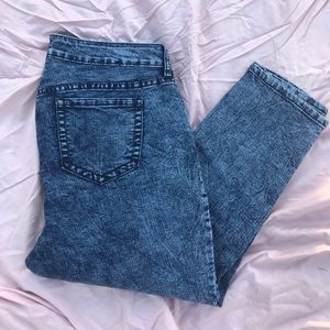 Torrid Acid Wash Capris