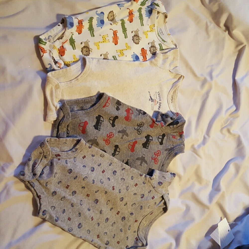 SET OF 4 ONESIES