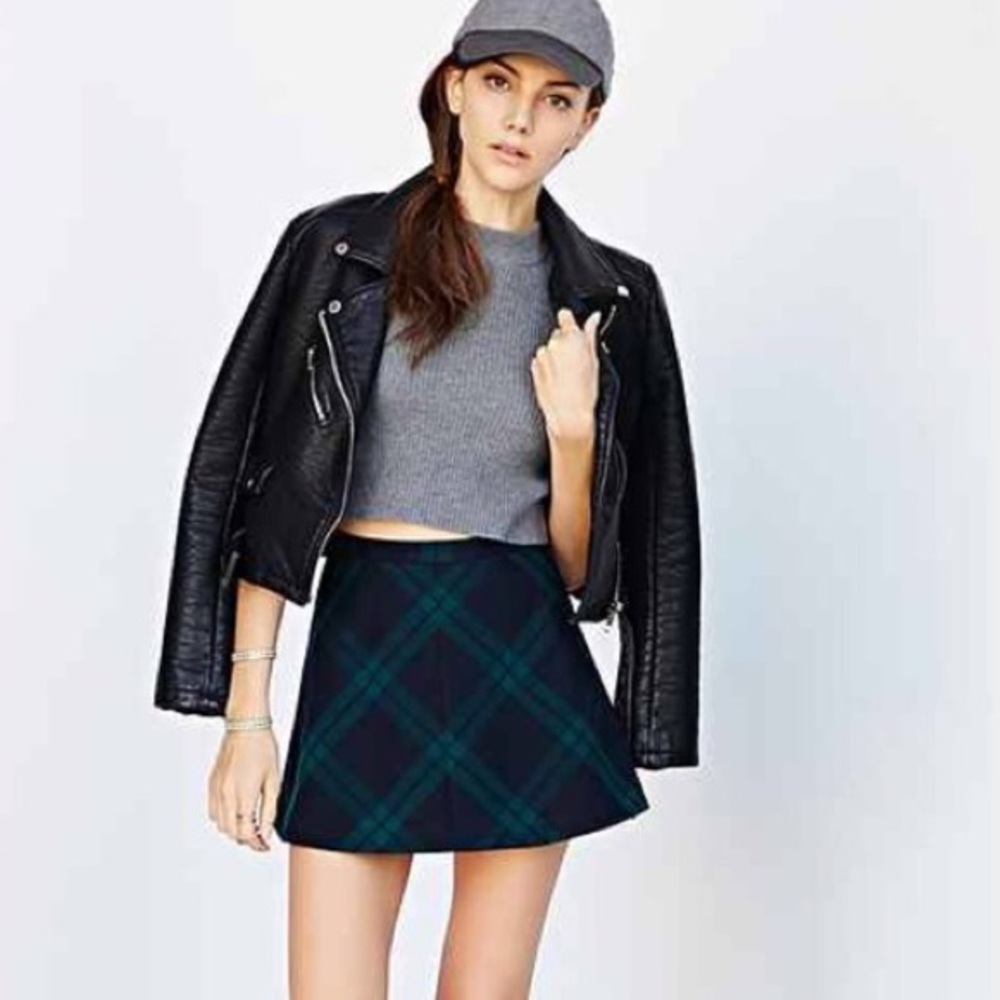 Urban Outfitters Plaid Skirt