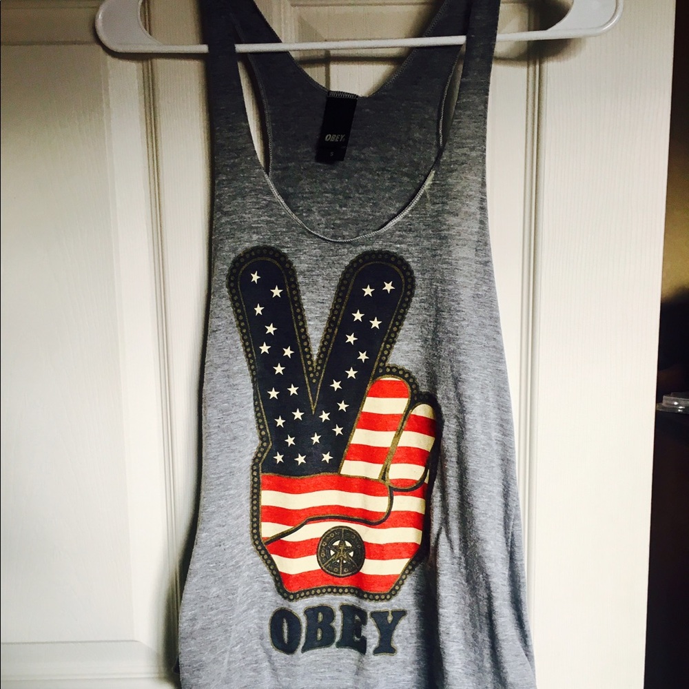 Obey tank top