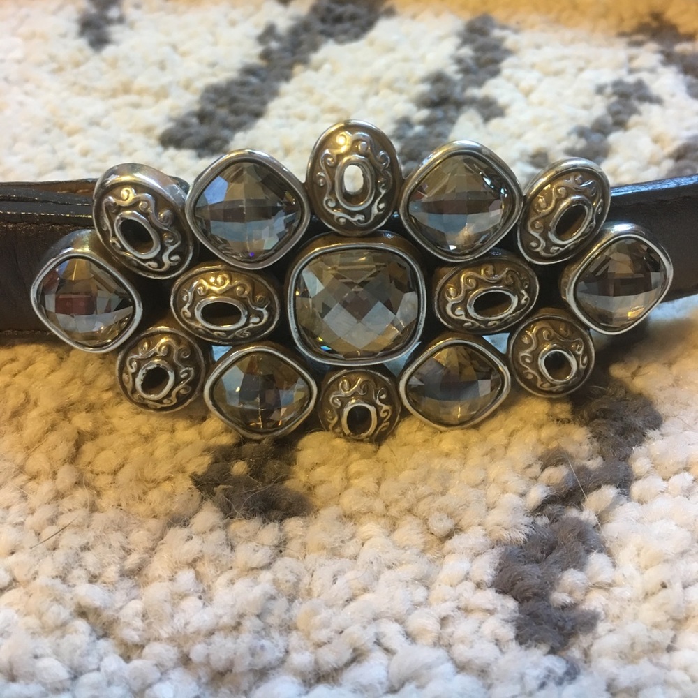 Metallic embellished Brighton belt size W34