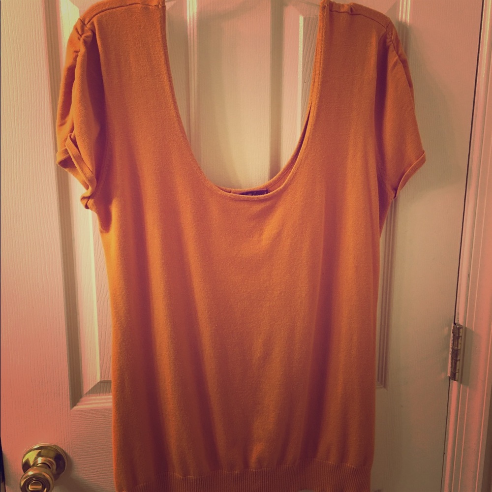 Off the shoulder lightweight sweater