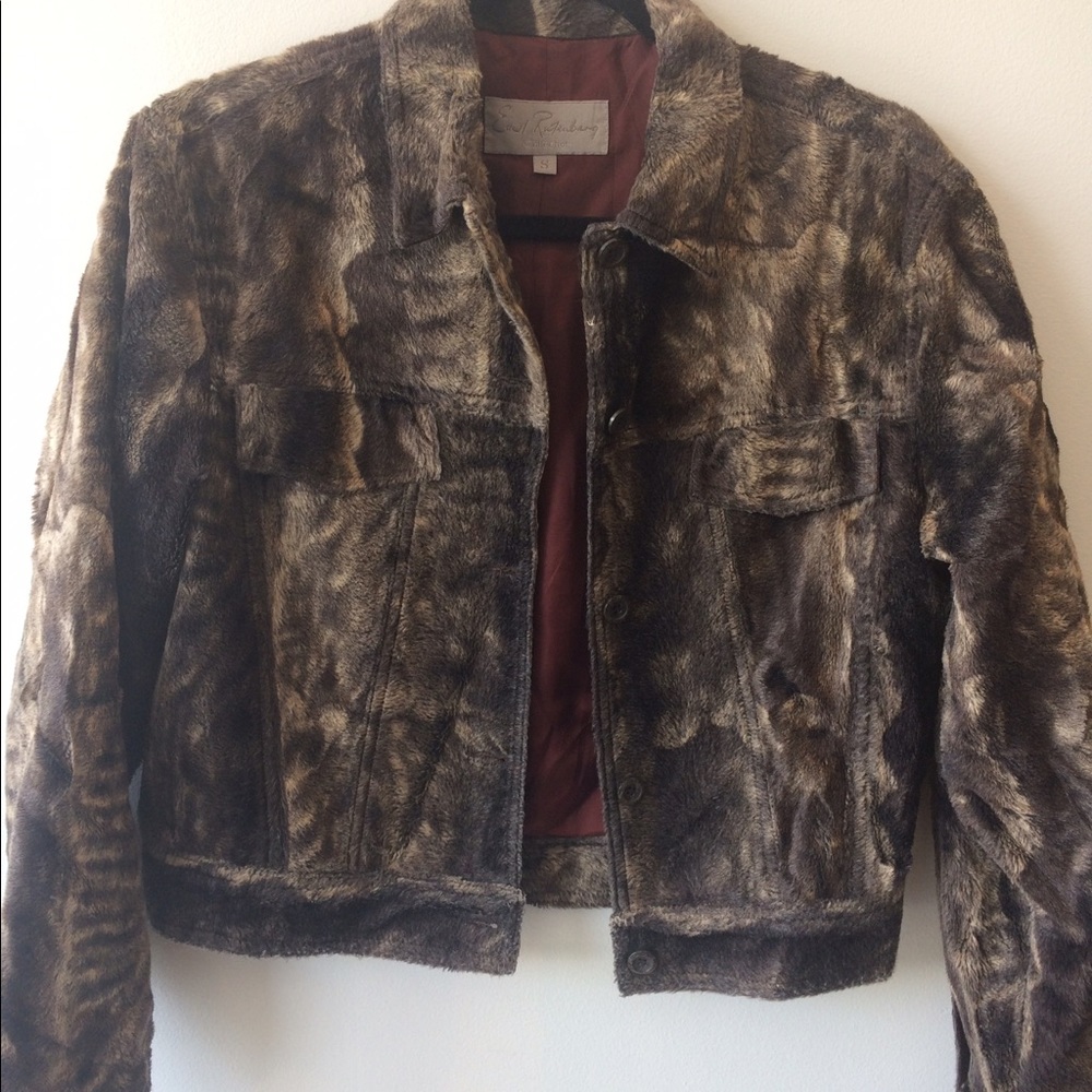 Vintage faux fur jacket