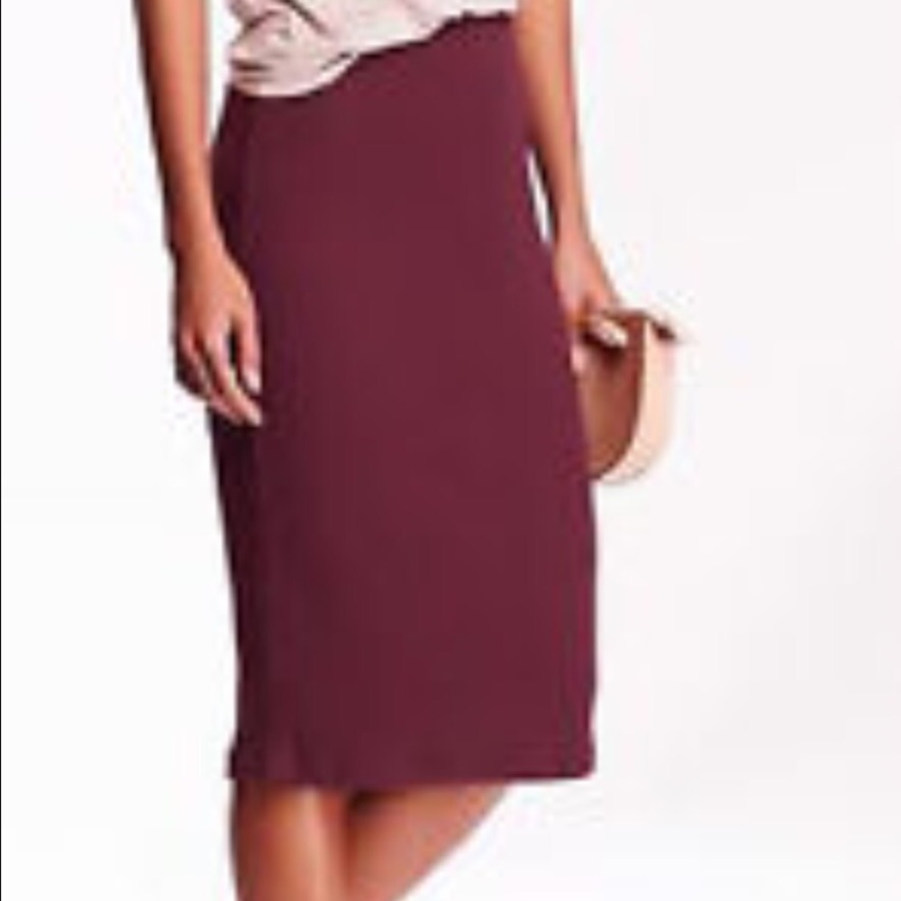 Tall Jersey Pencil Skirt