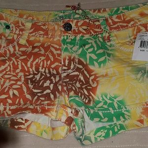 Multi-color Short Shorts