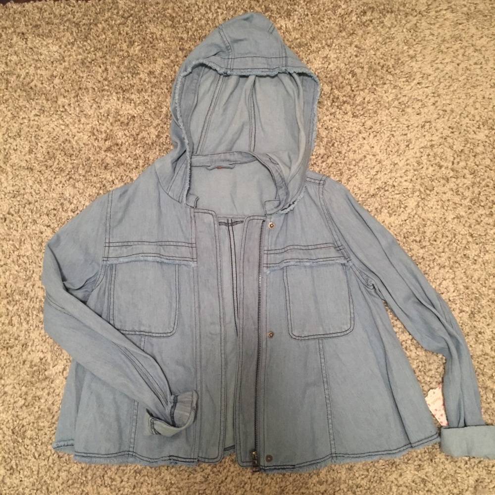 NEW with tags Free People Jean Jacket