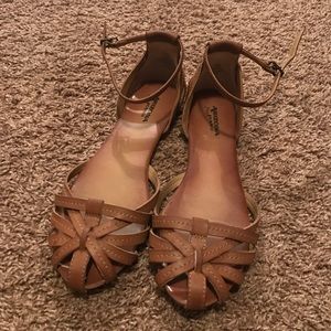 🔥CLOSET CLEARANCE🔥Arizona Jean Co Brown Sandals