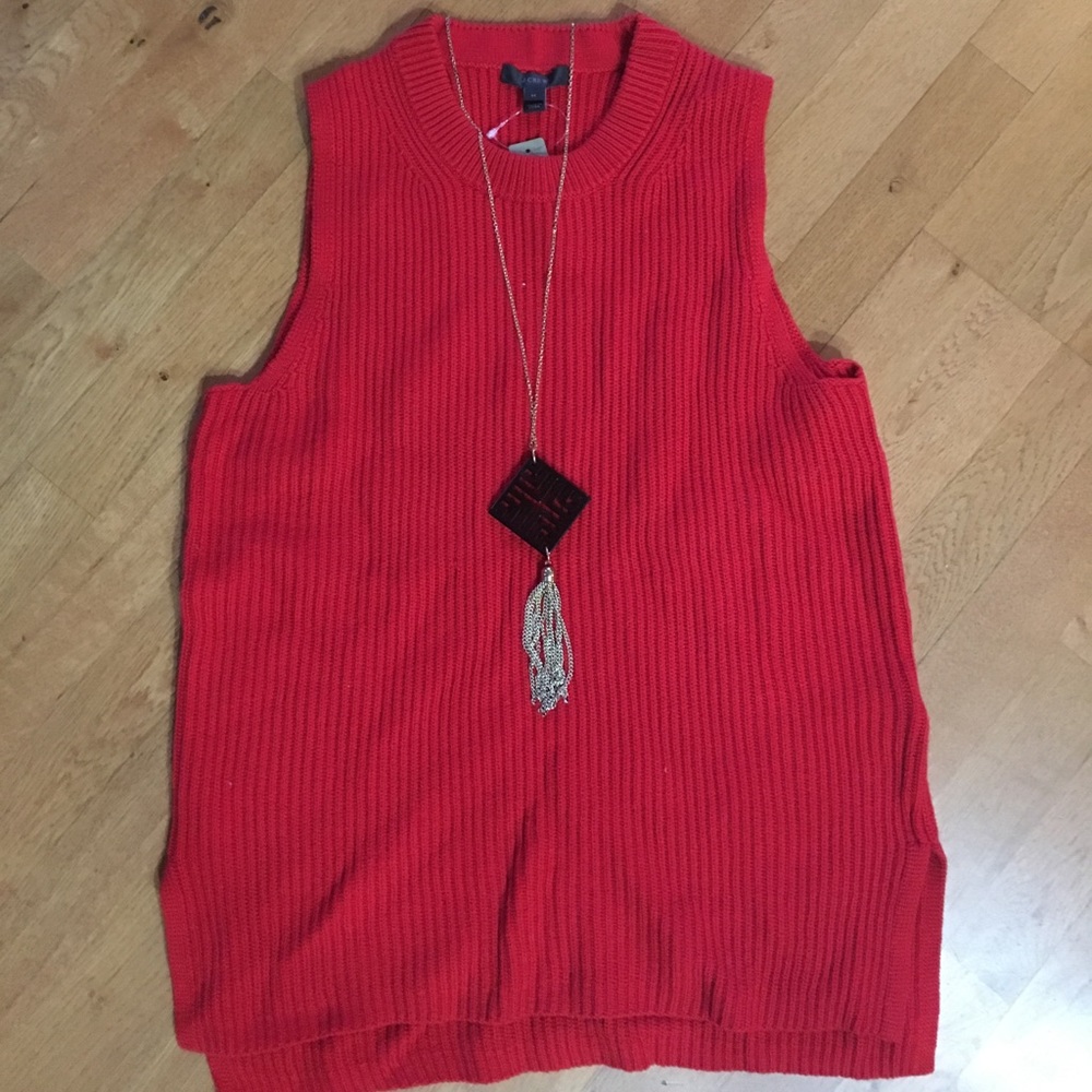 J.Crew Ribbed Sweater Tank