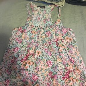 Flower tank top