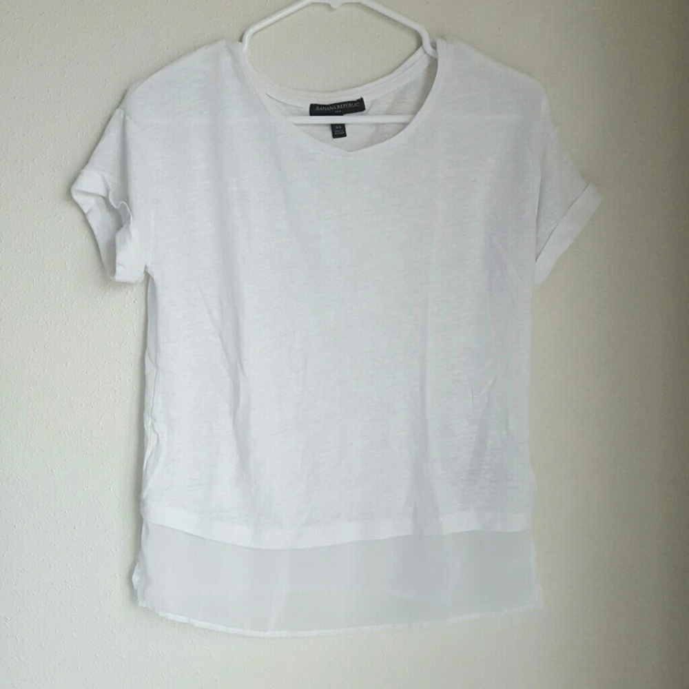 BR White Tee